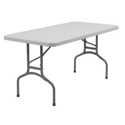 National Public Seating 6' Rectangular Folding Table