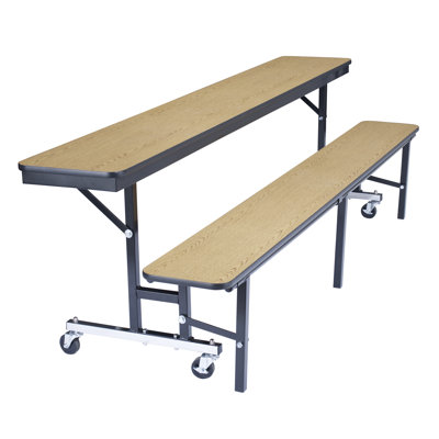 National Public Seating Mobile Convertible Bench Unit