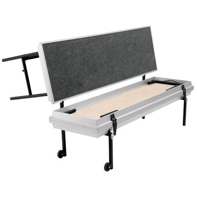National Public Seating Three-Level Trans-Port Choral Risers