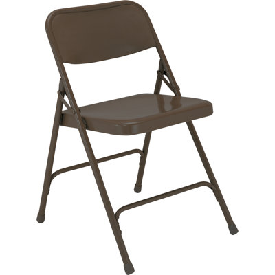 National Public Seating 200 Series Industrial Folding Chair (Set of 4)