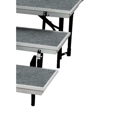 National Public Seating Three-Level Trans-Port Choral Risers