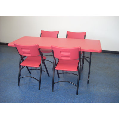 National Public Seating Blow Molded Folding Chair