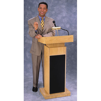 Oklahoma Sound Corporation The Orator Height Adjusting Lectern