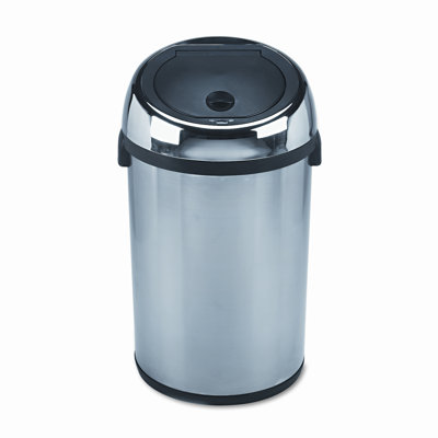 Safco Products Company Kazaam 17 Gallon Hands Free Trash Can