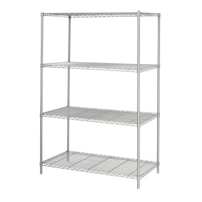 Safco Products Company Industrial Wire Starter Unit with 4 Shelves
