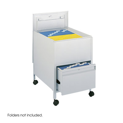 Safco Products Company Extra-Deep Locking Legal-Size Tub File with File Drawer