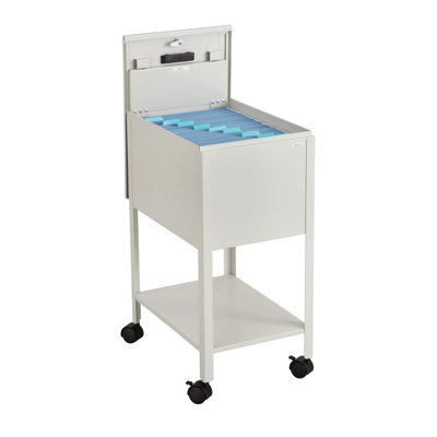Safco Products Company Locking Letter-Size Tub File