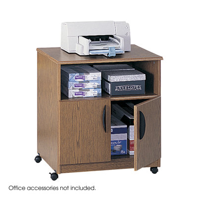 Safco Products Company Laminate Machine Stand with Open Compartment