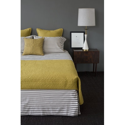 DwellStudio Ash Draper Stripe Duvet Collection