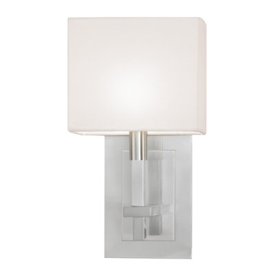 Sonneman Montana 13" One Light Wall Sconce in Satin Nickel
