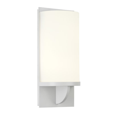 Sonneman Ovulo 12.5" Two Light Wall Sconce in Satin White