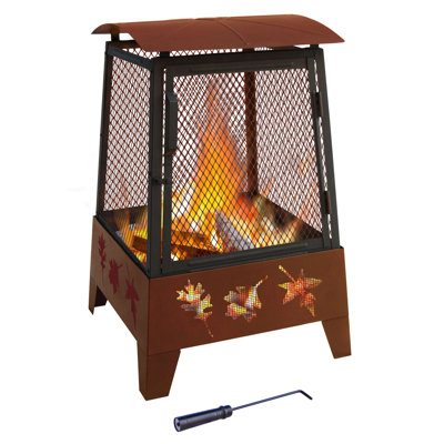 Landmann Haywood Tree Leaves Fire Pit