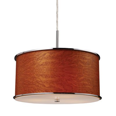 Elk Lighting Fabrique 3 Light Drum Pendant