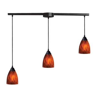 Elk Lighting Classico 3 Light Linear Pendant