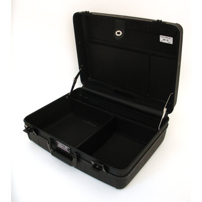 Platt Deluxe Polypropylene Tool Case in Black: 15.5 x 18.25 x 7.25