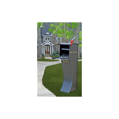 Curbvault CurbVault Anti-Theft Locking Column Mounted Mailbox