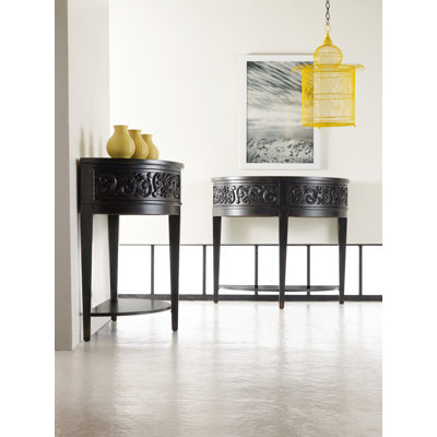 Hooker Furniture Melange Damasque Demi Console Table