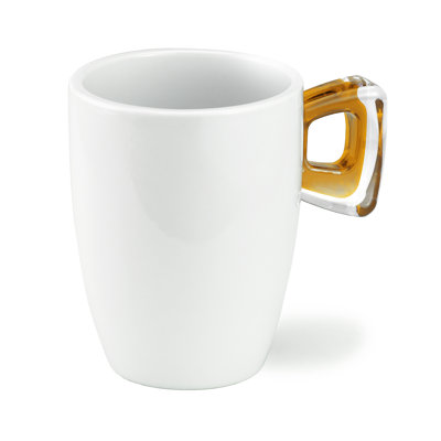 Omada Square Coffee Porcelain Mug (Set of 4)