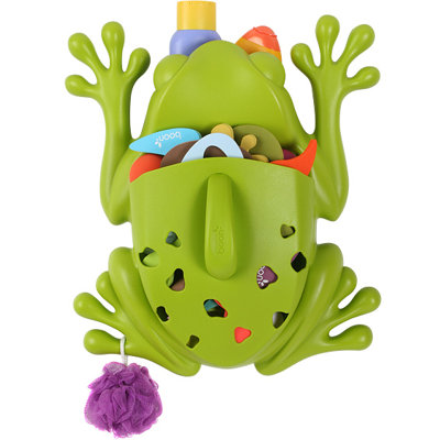 Boon Frog Pod Bath Toy Scoop in Green