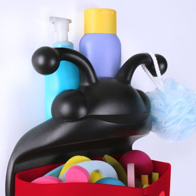 Boon Bug Pod Bath Toy Scoop in Red