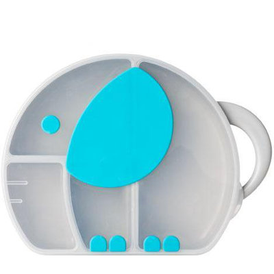 Boon Trunk Snack Box in Gray / Blue