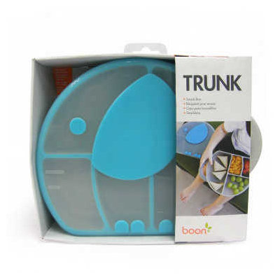 Boon Trunk Snack Box in Gray / Blue