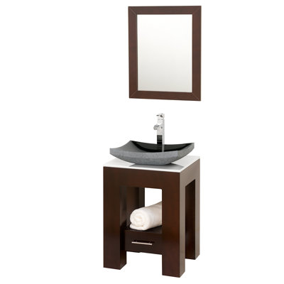 Wyndham Collection Amanda Bathroom Vanity Set