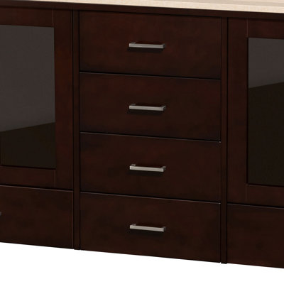 Wyndham Collection Lucy Double Bathroom Vanity Set