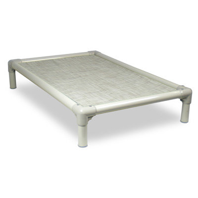 Kuranda USA Standard Elevated Chew-Proof Dog Bed in Almond