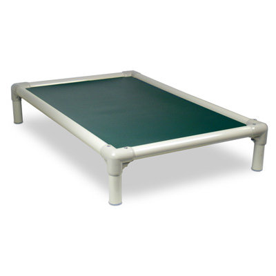 Kuranda USA Standard Elevated Chew-Proof Dog Bed in Almond