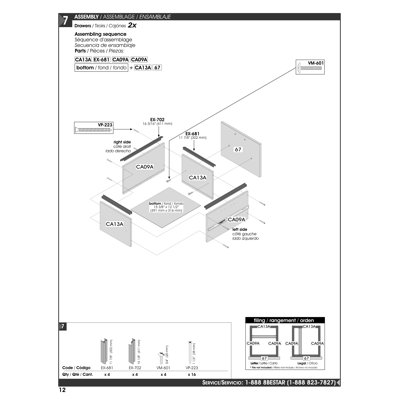 Bestar Hampton Executive Desk