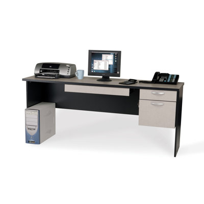 Bestar In Space Credenza with Hutch