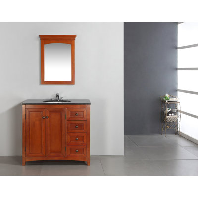 Simpli Home 36" Yorkville Bathroom Vanity