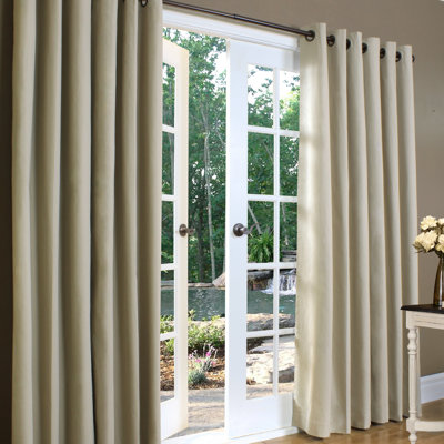 Thermalogic Weathermate Solid Insulated Color Grommet Top Curtain