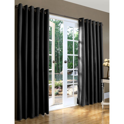 Thermalogic Weathermate Solid Insulated Color Grommet Top Curtain