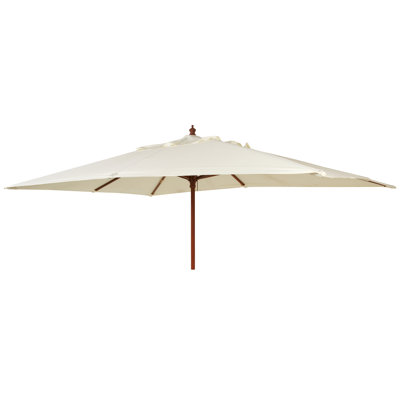 Alexander Rose Rectangular Wooden Parasol