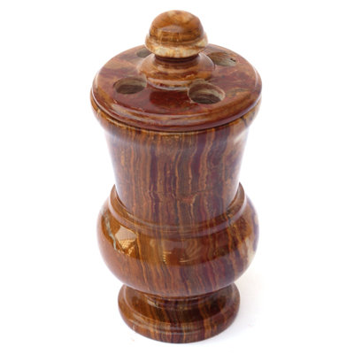 Tooth Brush Holder in Multi Onyx