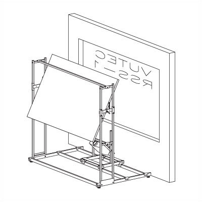 Vutec Retro - Trac: Universal Rear Projection Rail System