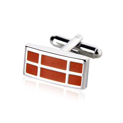 Cuff-Daddy Cufflinks in Dark Orange 