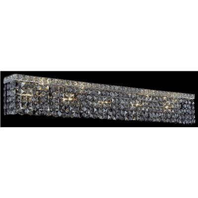 Elegant Lighting Maxim 10 Light Wall Sconce in Chrome