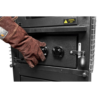 EcoQue Wood-fired Pizza Oven Smoker with Optional Cover