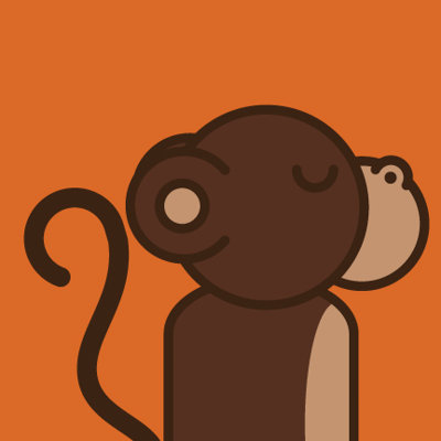 ModTots Animals Monkey Print