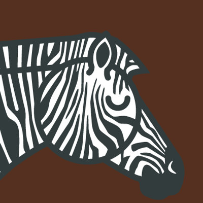 ModTots Animals Zebra Print