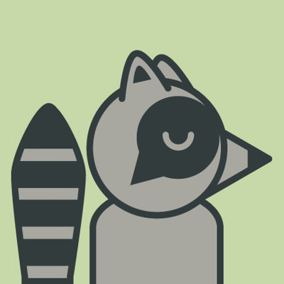 ModTots Animals Raccoon Print