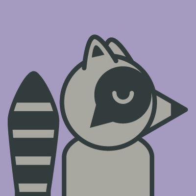 ModTots Animals Raccoon Print