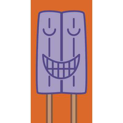 ModTots Sweets and Confections with Popsicles Painting