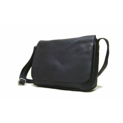 Le Donne Leather Flap Over Shoulder Bag