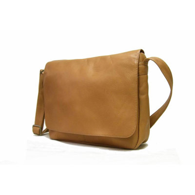 Le Donne Leather Flap Over Shoulder Bag