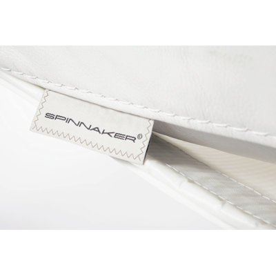Spinnaker Leather Ergonomic Recliner and Ottoman