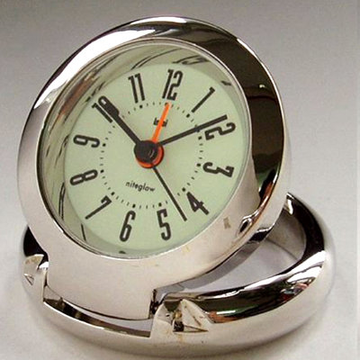 Bai Design Diecast Travel Alarm Clock